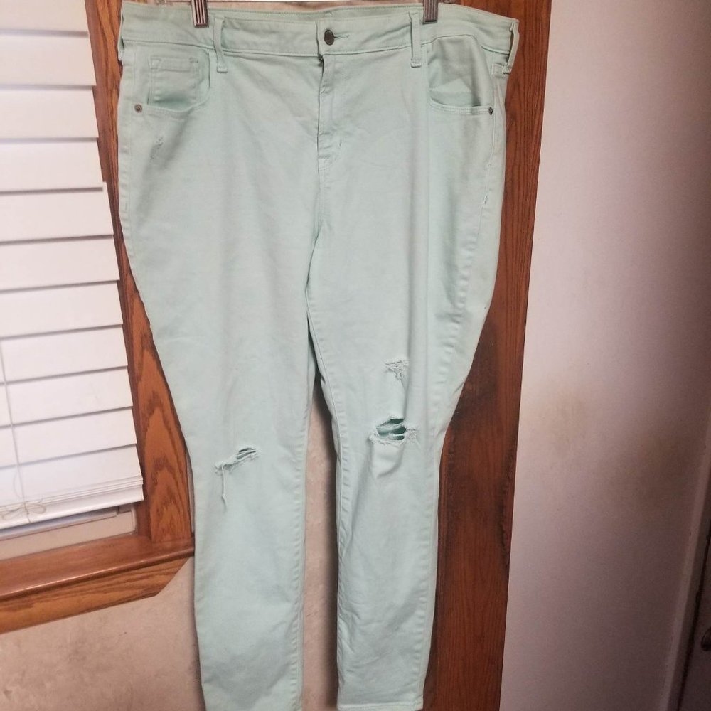 OLD  NSVY  ROCKSTAR  MIDRISE  TAILLEN BASSE  JEANS WOMENS PANTS